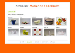 Keramiker Marianne Söderholm